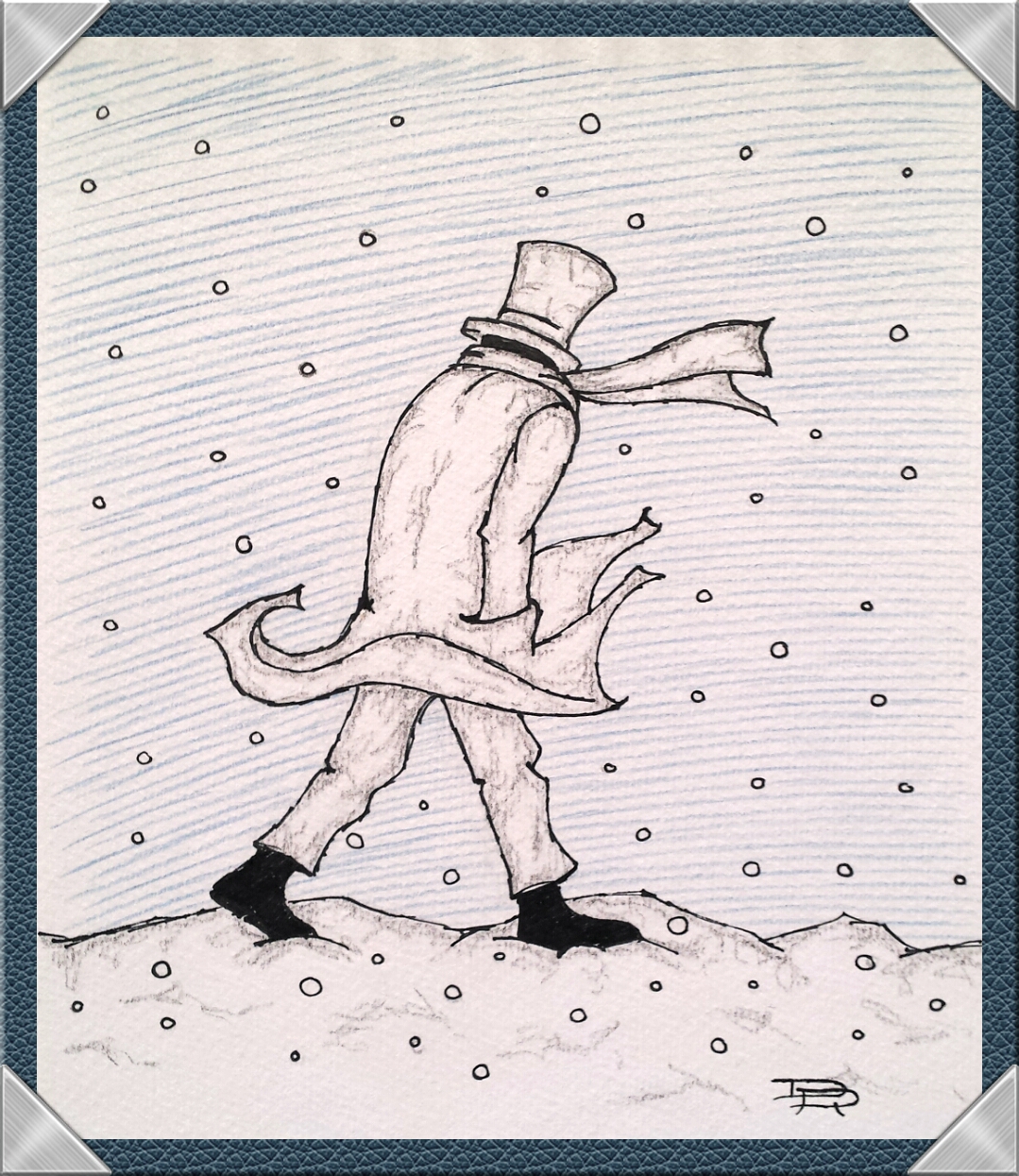 Vagabundeando en invierno